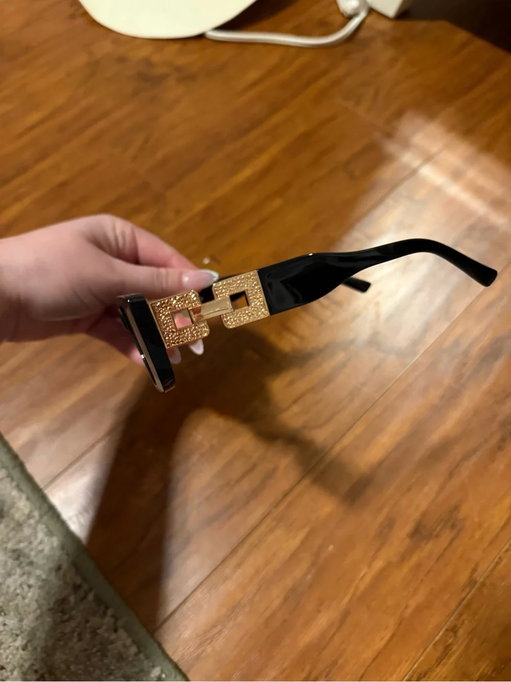 Black Cat-Eye Women's Sunglasses